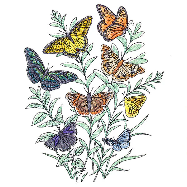 Butterfly Kaleidoscope Bouquet - Image 7