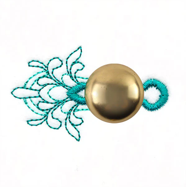 Buttoned Up II - Flourishes and Time Buttonhole - Image 4