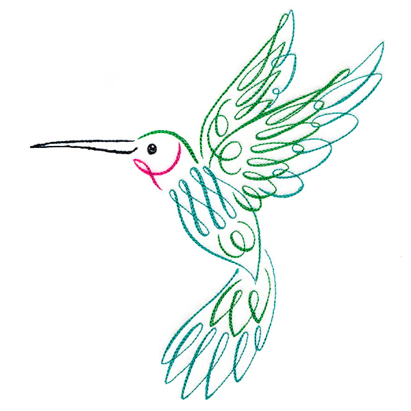 Calligraphic Hummingbird - Image 3