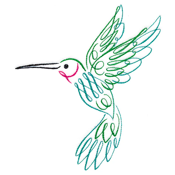 Calligraphic Hummingbird - Image 5
