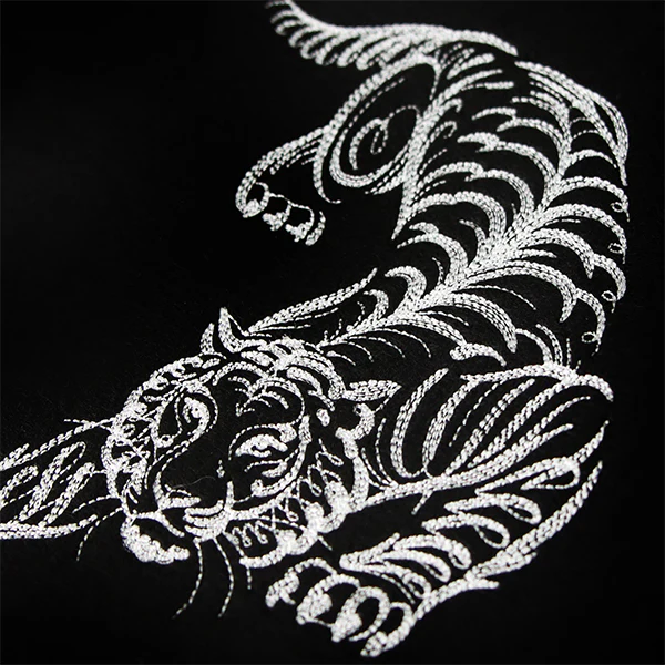 Calligraphic Prowling Tiger - Image 8