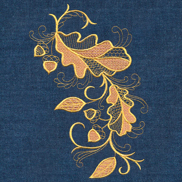 Cascading Oak Leaves - Image 10