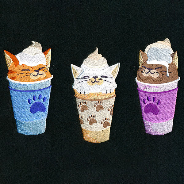 Cat-ppuccino Trio - Image 7
