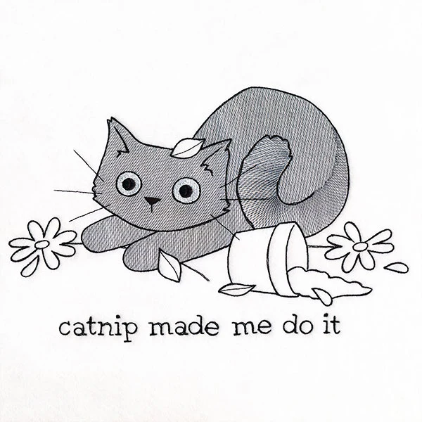 Catnip Made Me Do It Kitty - Image 11