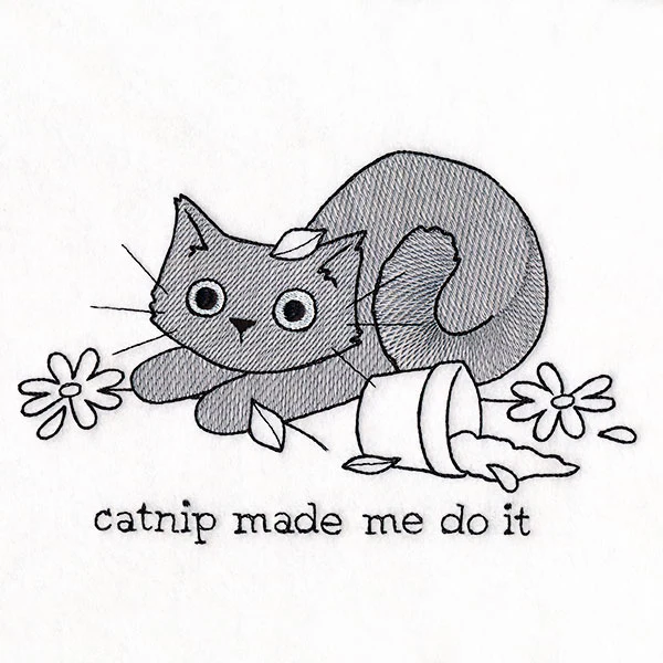 Catnip Made Me Do It Kitty - Image 5