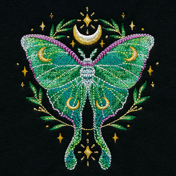Celestial Botanical Luna Moth - Image 5