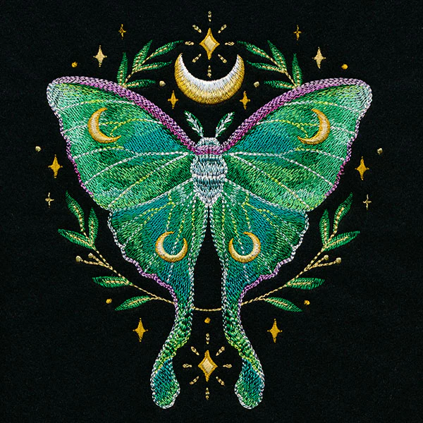 Celestial Botanical Luna Moth - Image 7