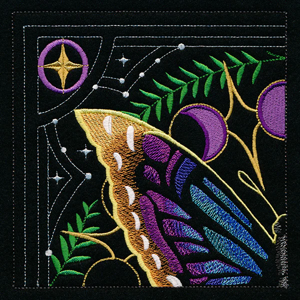 Celestial Butterfly Square - Top Left - Image 7