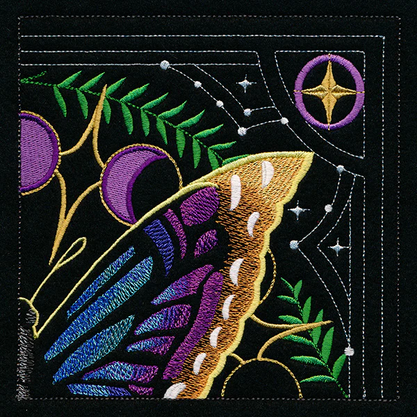 Celestial Butterfly Square - Top Right - Image 5