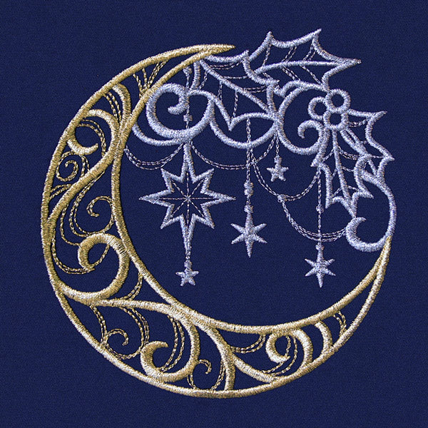 Celestial Christmas - Lunar Wreath - Image 4