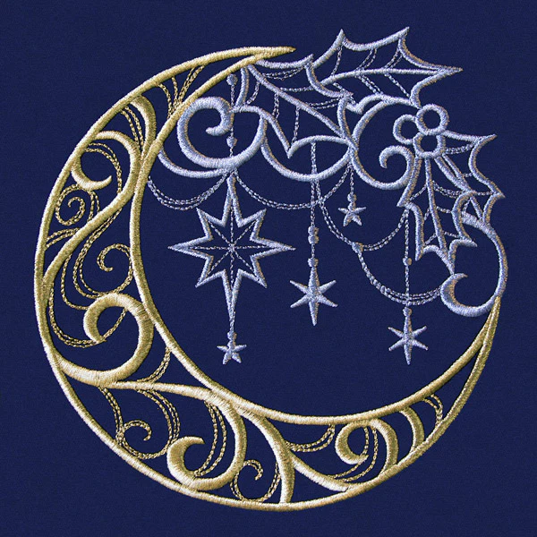 Celestial Christmas - Lunar Wreath - Image 6