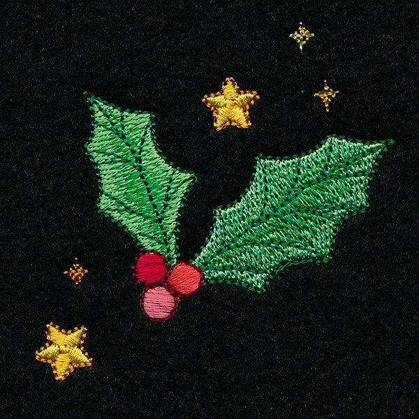 Celestial Christmas Poinsettia Kaleidoscope Accent 2 - Image 5
