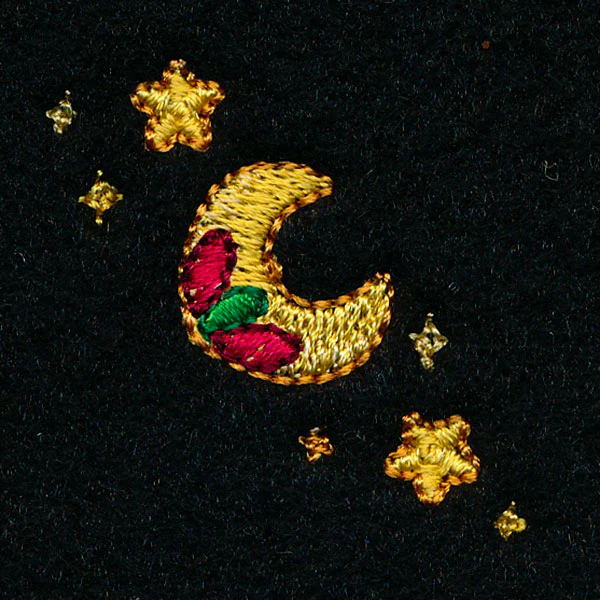 Celestial Christmas Poinsettia Kaleidoscope Accent - Image 3