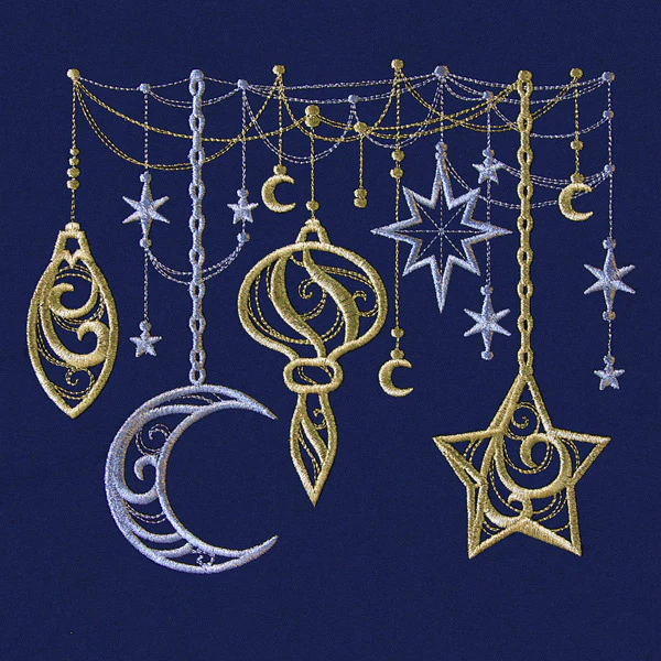 Celestial Christmas - Stellar Drape - Image 2