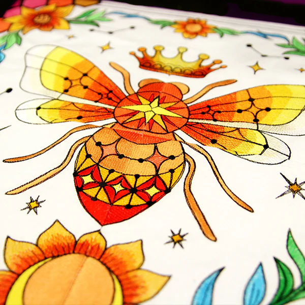 Celestial Queen Bee Wall Hanging - Top Right - Image 11