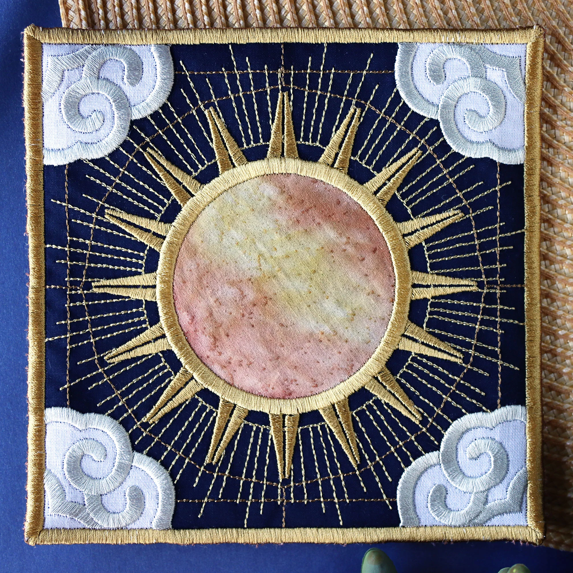 Celestial Sun Trivet (In-the-Hoop) - Image 7
