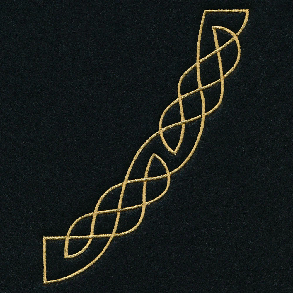 Celtic Knotwork Banner Frame - Bottom - Image 5