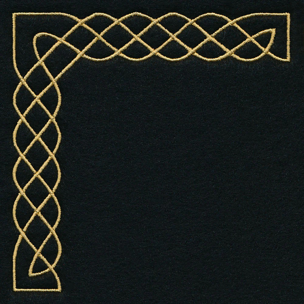 Celtic Knotwork Banner Frame - Corner - Image 5