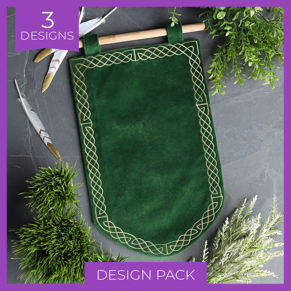 Celtic Knotwork Banner Frame Design Pack - Image 5