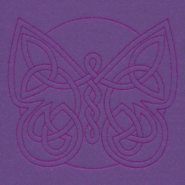 Celtic Quilting - Butterfly