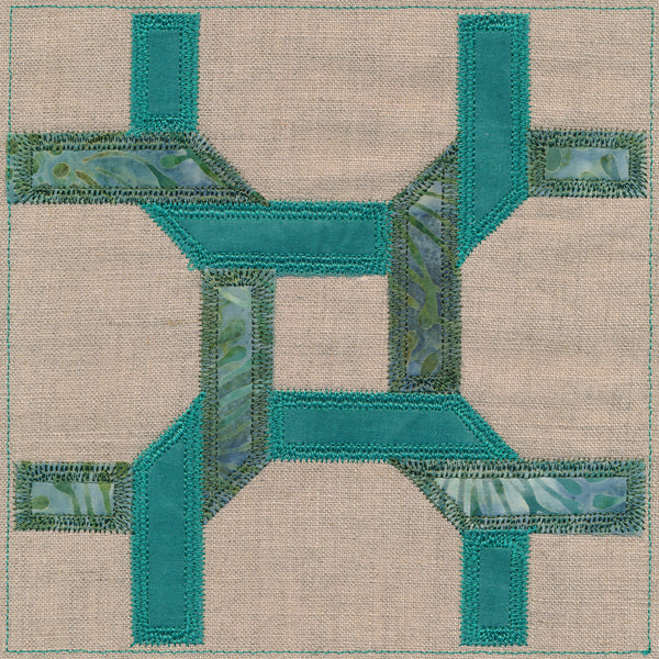 Celtic Twist Quilt Block (In-the-Hoop) - Image 2