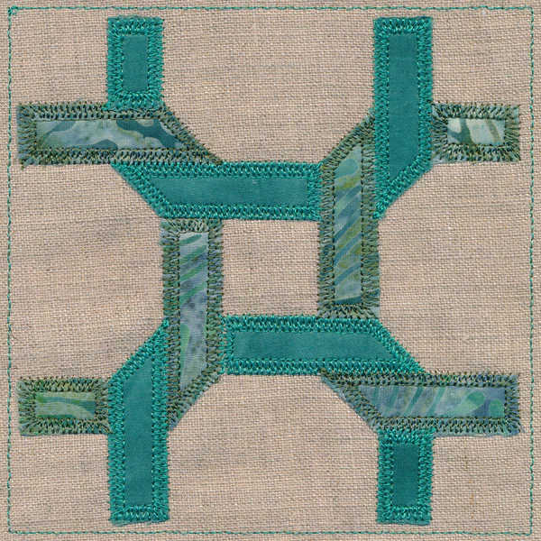 Celtic Twist Quilt Block (In-the-Hoop) - Image 3