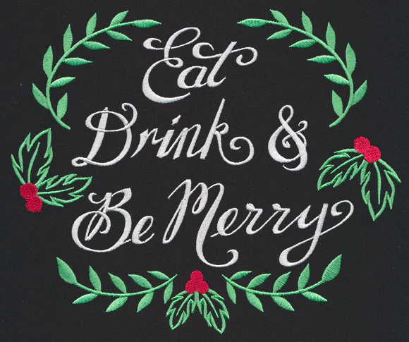 Chalkboard Christmas - Eat, Drink, and Be Merry - Image 2