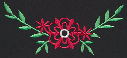 Chalkboard Christmas - Flower Border 2 - Image 2