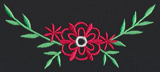 Chalkboard Christmas - Flower Border 2 - Image 4
