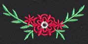 Chalkboard Christmas - Flower Border 2 - Image 5
