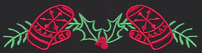 Chalkboard Christmas - Mitten Border - Image 4
