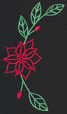Chalkboard Christmas - Poinsettia - Image 2
