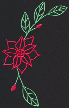 Chalkboard Christmas - Poinsettia - Image 3