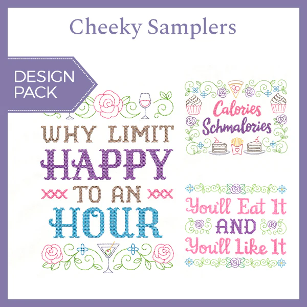 Cheeky Samplers (Design Pack) - Image 3