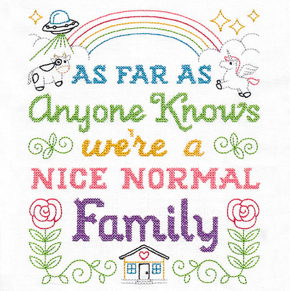 Cheeky Samplers - Nice Normal Family - Image 5