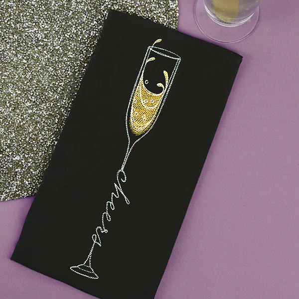 Cheers Champagne Glass - Image 12
