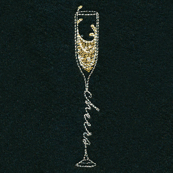 Cheers Champagne Glass - Image 9