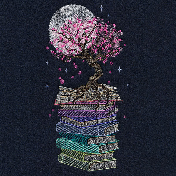 Cherry Blossom Book Stack - Image 3