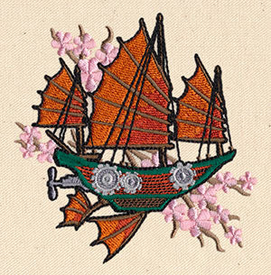 Cherry Blossom Ship - Image 3