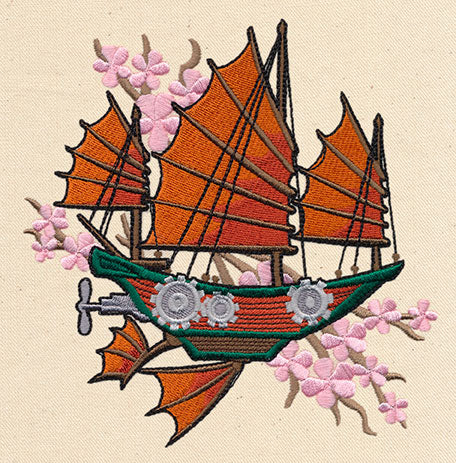 Cherry Blossom Ship - Image 4