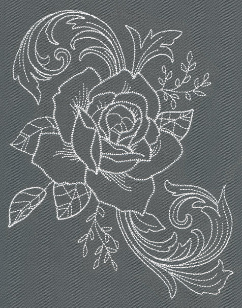 Chic Needlework - Rose Bloom - Image 2