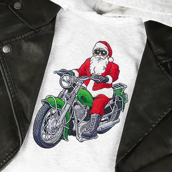 Chillin' Motorcycle Santa - Image 6