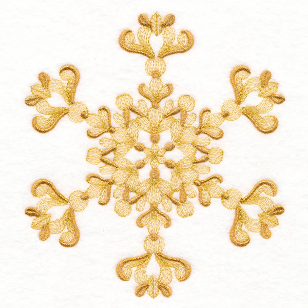 Christmas Baroque Snowflake - Image 2