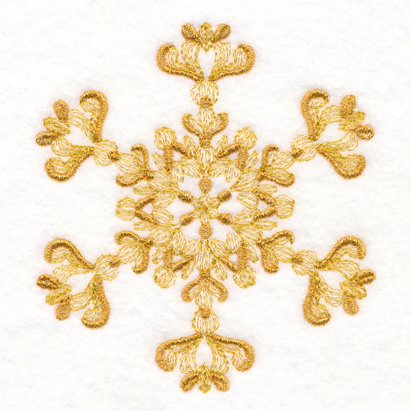 Christmas Baroque Snowflake - Image 4