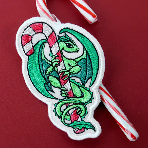 Christmas Dragon (Ornament) - Image 4