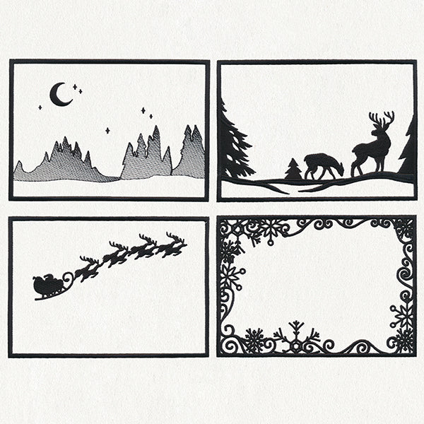 Christmas Flight Scene (Layered) - Image 2