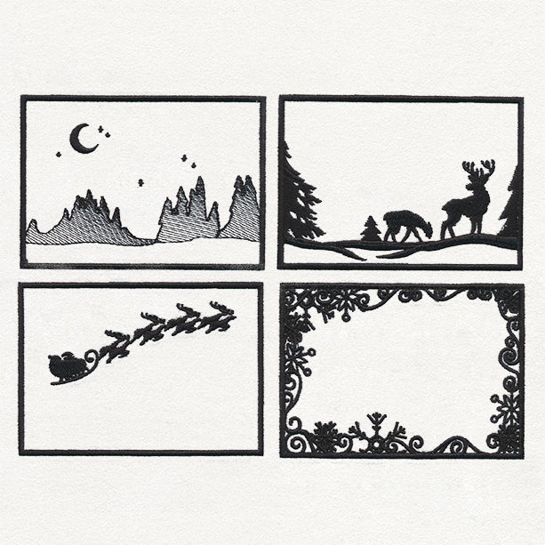 Christmas Flight Scene (Layered) - Image 4