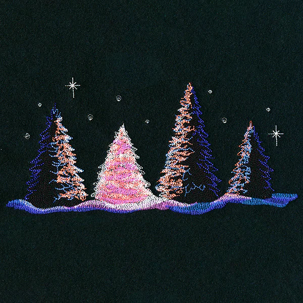 Christmas Forest Border - Image 5