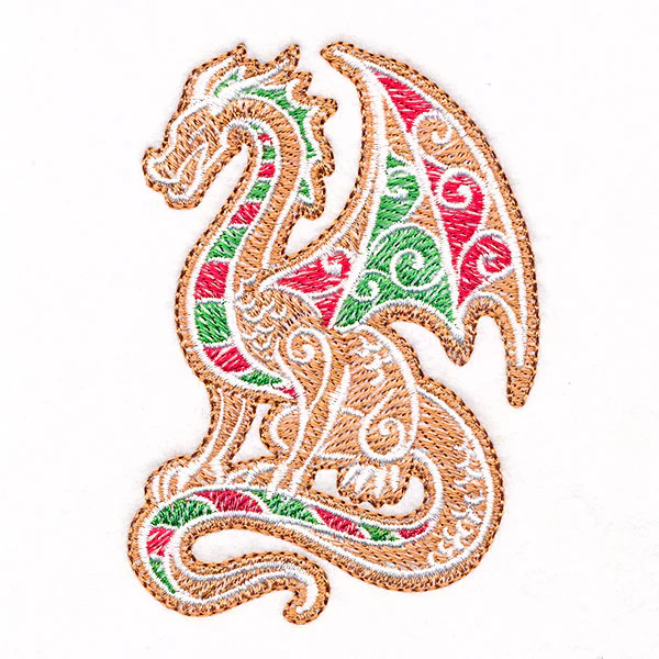 Christmas Gingerbread Dragon - Image 7
