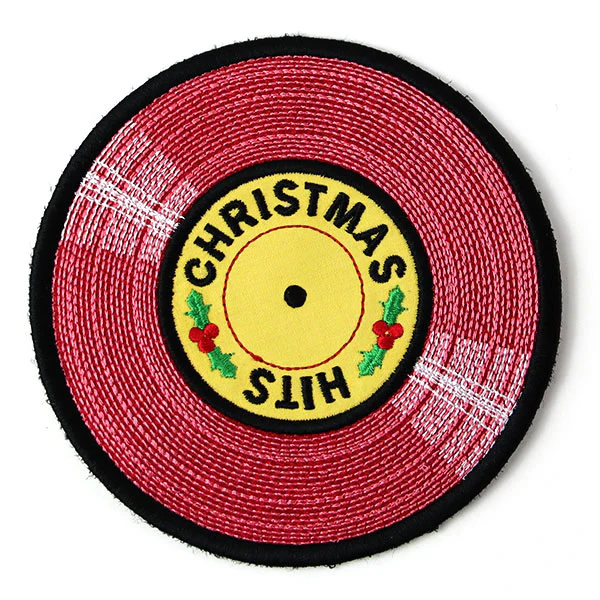 Christmas Hits Record Trivet (In-the-Hoop) - Image 4